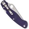 Spyderco 2024 Spyderco Reveal 14, Military 2 Dark Blue G-10 Cpm S110V, Plain Edge SPY-C36GPDBL2 - alternate 3